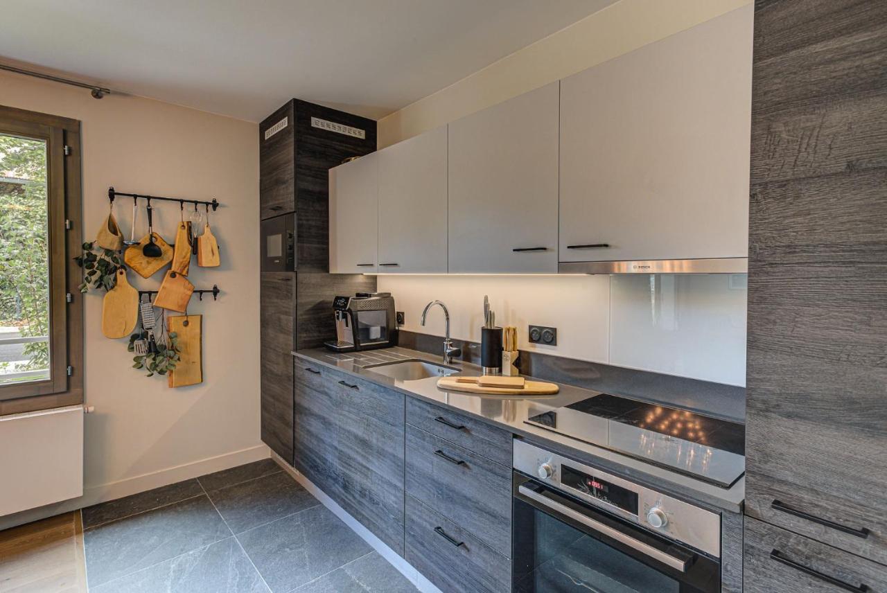 White Pearl A05 Modern Apartment Chamonix Alpes Travel Sleeps 4 To 6 Exteriér fotografie