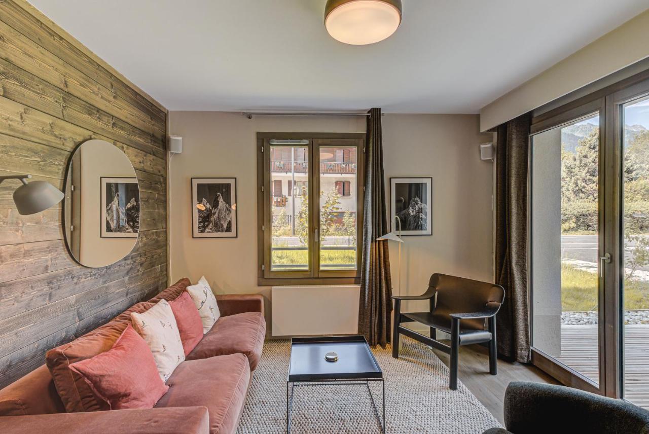 White Pearl A05 Modern Apartment Chamonix Alpes Travel Sleeps 4 To 6 Exteriér fotografie