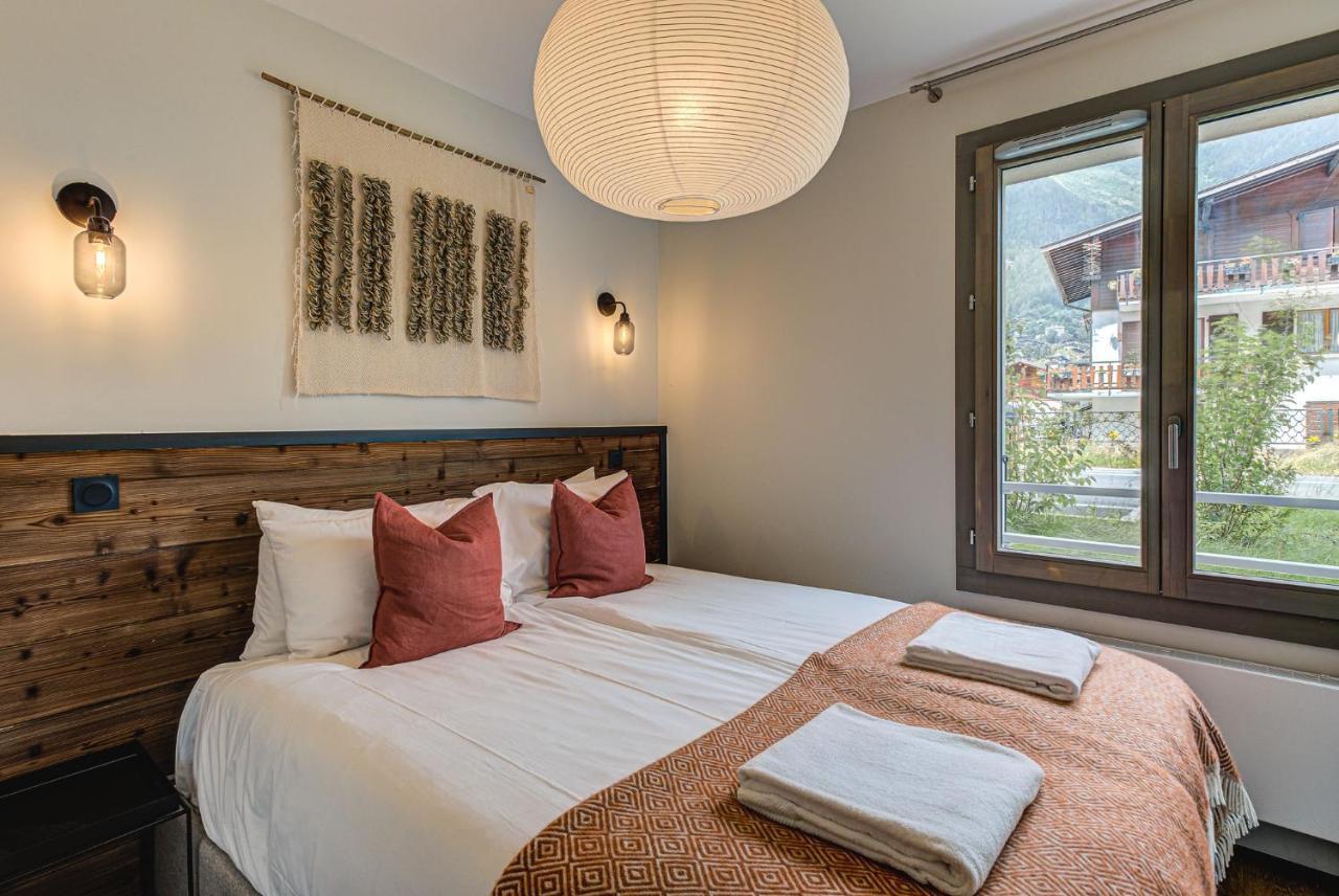 White Pearl A05 Modern Apartment Chamonix Alpes Travel Sleeps 4 To 6 Exteriér fotografie