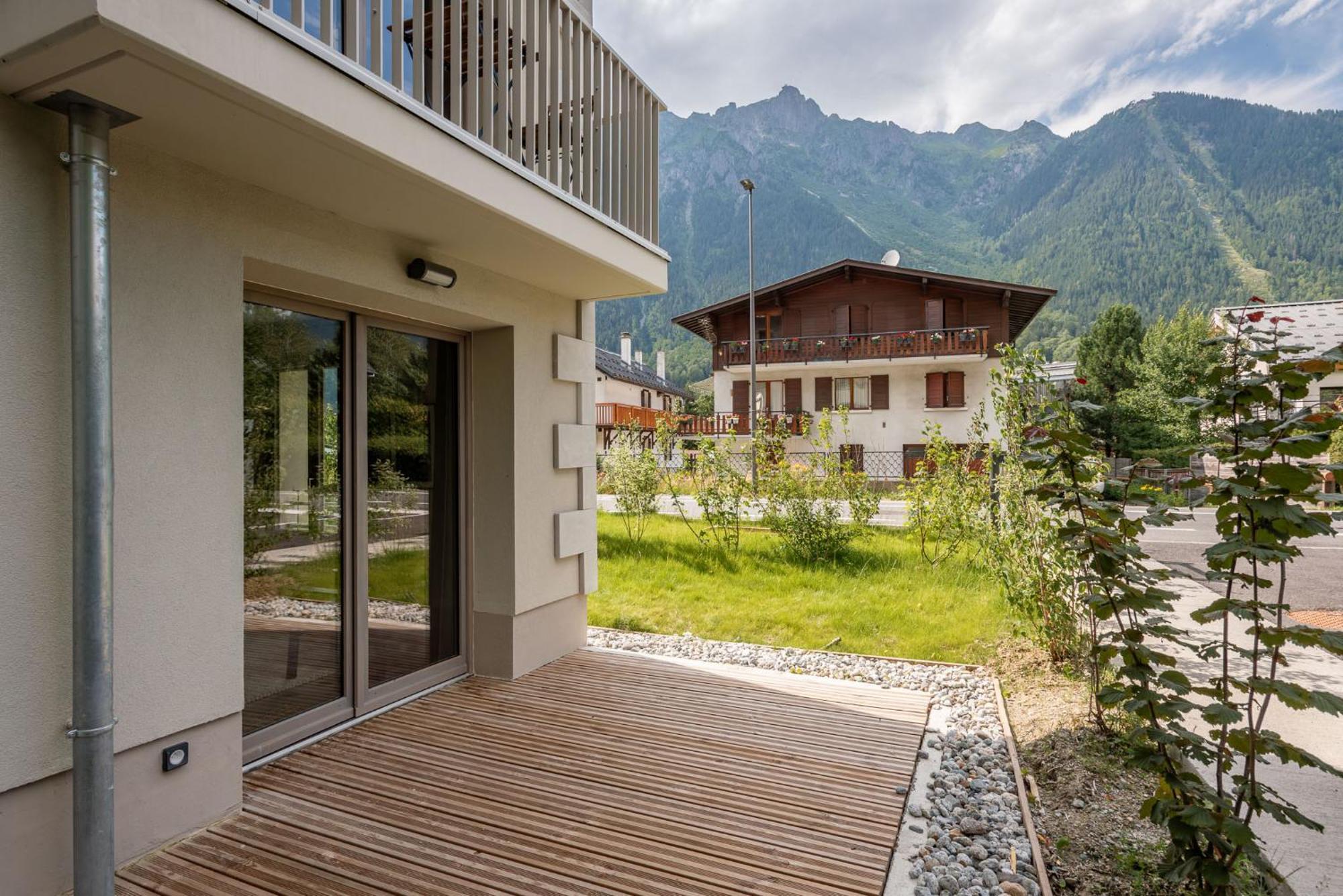 White Pearl A05 Modern Apartment Chamonix Alpes Travel Sleeps 4 To 6 Exteriér fotografie